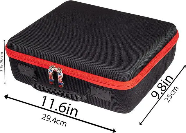 Alt view image 5 of 7 - Khanka Hard Storage Case Replacement for CRAFTSMAN V20 Cordless Drill/Driver Kit with EXTRA Lithium Ion Battery (CMCD700C1)