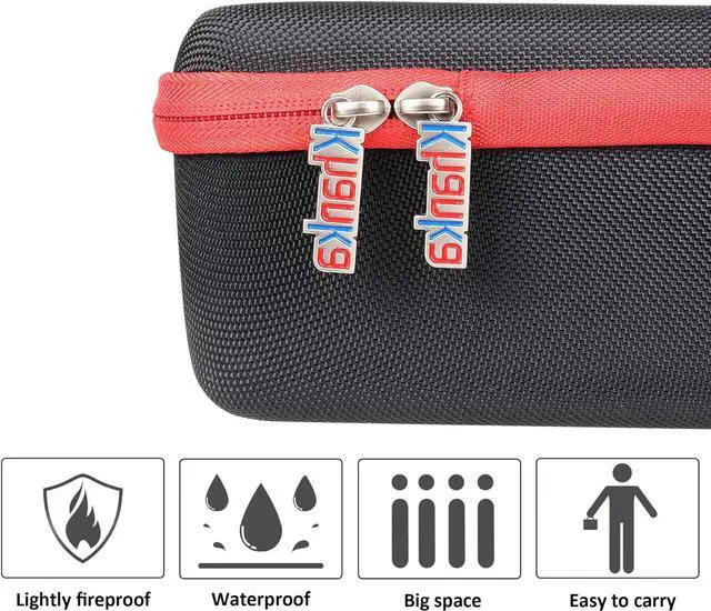 Alt view image 7 of 7 - Khanka Hard Storage Case Replacement for CRAFTSMAN V20 Cordless Drill/Driver Kit with EXTRA Lithium Ion Battery (CMCD700C1)