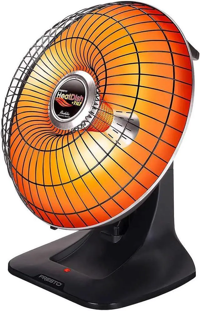 Alt view image 2 of 7 - PRESTO HeatDish Plus Tilt Parabolic Heater