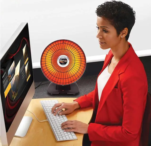 Alt view image 6 of 7 - PRESTO HeatDish Plus Tilt Parabolic Heater