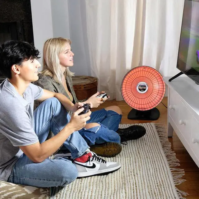 Alt view image 7 of 7 - PRESTO HeatDish Plus Tilt Parabolic Heater