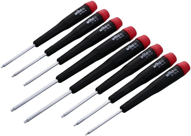 Alt view image 4 of 7 - Wiha 26799 8-Piece Torx Screwdriver Set