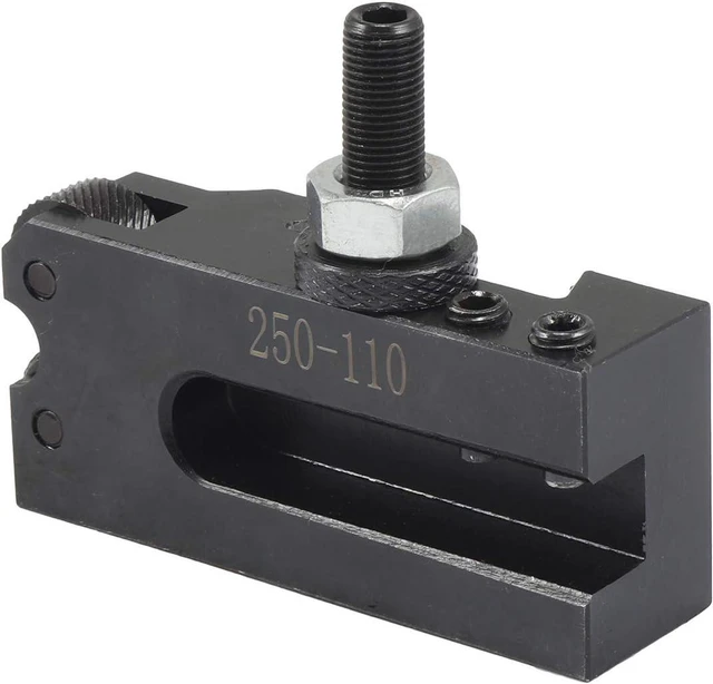 Alt view image 4 of 7 - sthus AXA Size 250-100 Set Piston Type Quick Change Tool Post Set for Lathe 6-12" USA