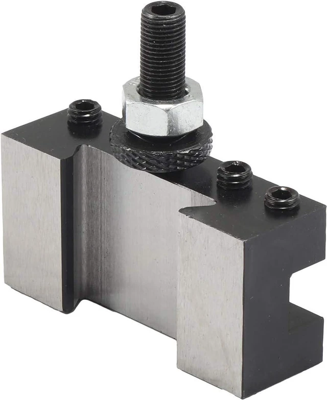 Alt view image 5 of 7 - sthus AXA Size 250-100 Set Piston Type Quick Change Tool Post Set for Lathe 6-12" USA