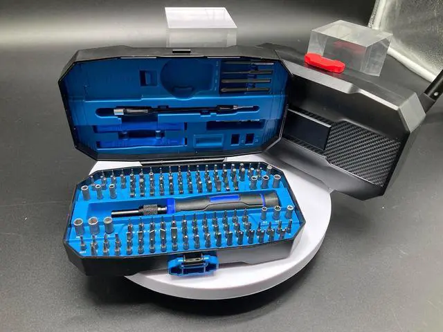 Alt view image 3 of 4 - Precision Screwdriver Set 152 in 1,Small Magnetic Screwdriver Set with Case,Small Mini Screwdriver Set,Electronic Repair Tool Kit for Computer, Laptop, Phone, Mocbook,PC,RC, Jewelers, Glasses