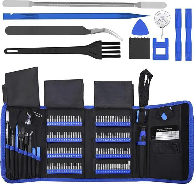 Main image of 142 in 1 Precision Computer Screwdriver Kit Electronics Screwdriver with 120 Bits Magnetic Repair Tool Kit Mini Screwdriver Set for iPhone MacBook Laptop PC Tablet PS4 Watch Glasses