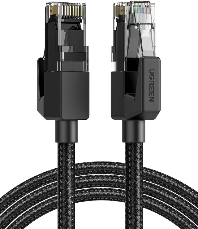 Main image of UGREEN Cat 6 Ethernet Cable Braided Cat6 Gigabit High Speed 1000Mbps Internet Cable RJ45 Shielded Network LAN Cord Compatible for PC PS5 PS4 PS3 Xbox Smart TV Router 10FT