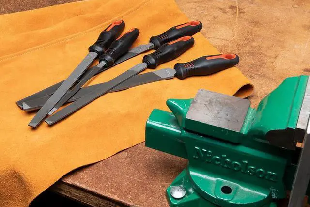 Alt view image 5 of 5 - Crescent 5 Piece General Purpose File Set with Ergonomic Handles | 22040HNNN