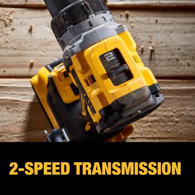 Alt view image 7 of 7 - DEWALT 20V MAX* XR Cordless Drill and Impact Driver Kit, Power Tool Combo Kit, Brushless, with 2 Batteries and Charger (DCK248D2)