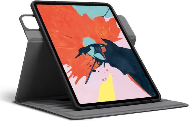 Alt view image 17 of 19 - Targus VersaVu Classic THZ775GL Carrying Case (Folio) for 12.9" Apple iPad (6th, 5th, 4th, and 3rd gen.)