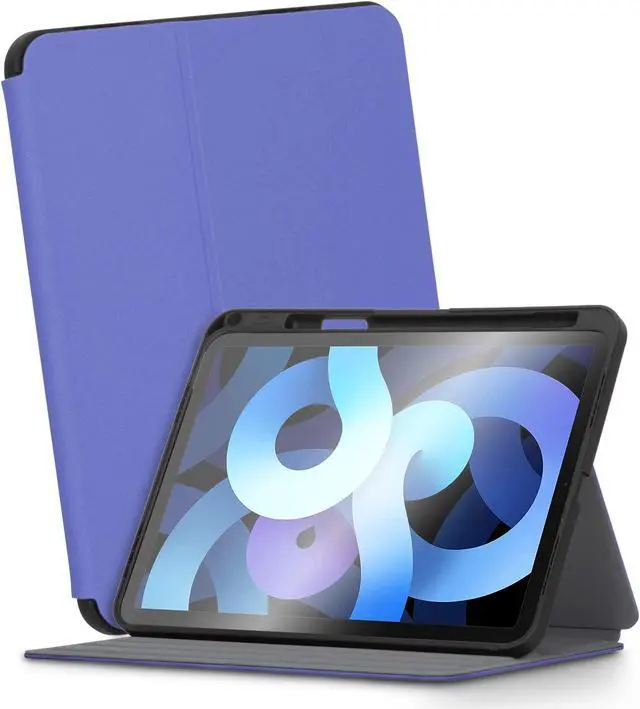Alt view image 9 of 9 - Targus Click-In Case Folio for 10.9" Apple iPad 10th Gen Purple THZ93207GL