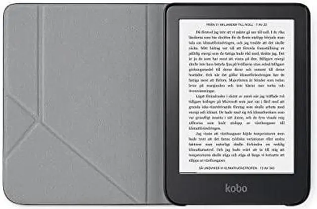 Alt view image 6 of 8 - Kobo Clara 2E Sleepcover with Stand - Black