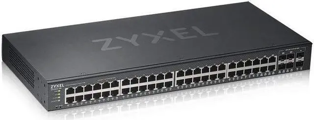 Alt view image 9 of 20 - ZYXEL COMMUNICATIONS GS1920-48v2 44Port Gigabit HCloud Switch