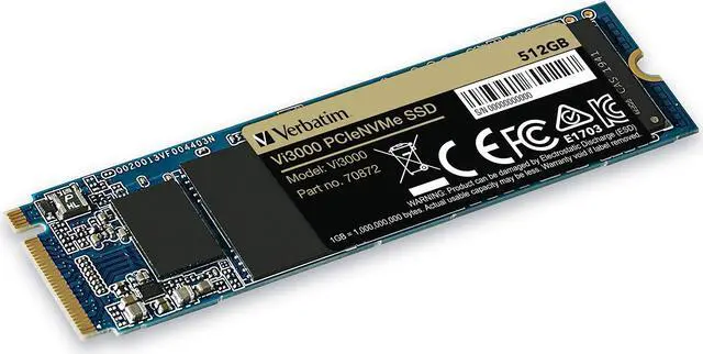 Alt view image 14 of 14 - VERBATIM 512GB VI3000 SSD