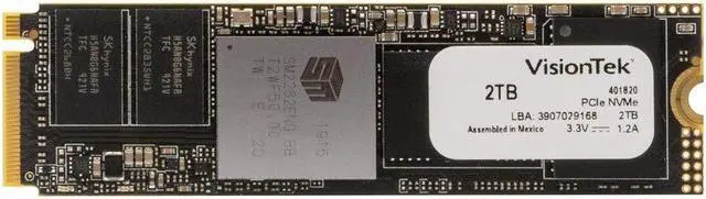 Alt view image 6 of 6 - VisionTek - 901308 - VisionTek PRO XPN 2 TB Solid State Drive - M.2 Internal - PCI Express NVMe (PCI Express NVMe 3.0