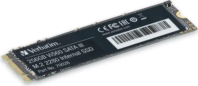 Alt view image 20 of 20 - Verbatim Vi560 256 Gb Solid State Drive - M.2 2280 Internal - Sata (Sata/600)
