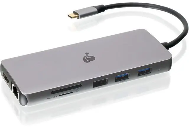 Alt view image 18 of 20 - IOGEAR USB-C Triple HD Compact Dock w/ PD 3.0 GUD3C4K3P
