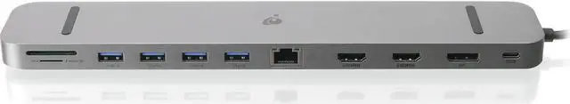 Alt view image 17 of 20 - IOGEAR Dock Pro USB-C Triple HD Dock w- PD 3.0
