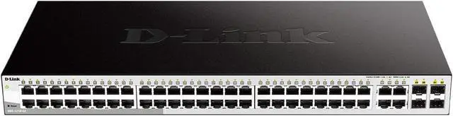 Alt view image 7 of 9 - D-LINK WebSmart 48-Port Gigabit Switch with 4 SFP (DGS-1210-52)