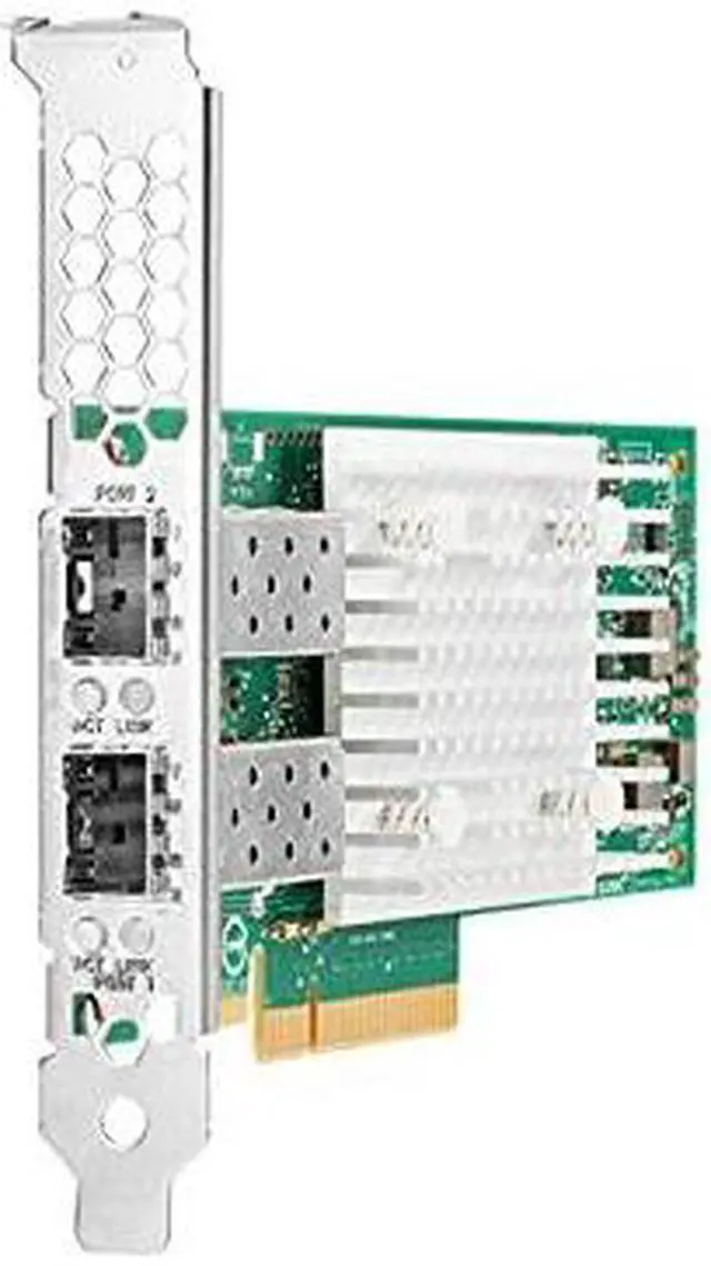 Alt view image 4 of 5 - HPE X710-DA2 Fibre Channel Host Bus Adapter - PCI Express 3.0 x8 - 10 Gbit/s - 2 x Total Fibre Channel Port(s) - SFP+ - Plug-in Card