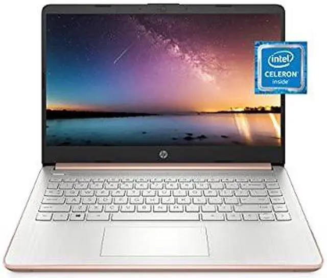 Alt view image 10 of 17 - HP 14-dq0030nr 14" HD Laptop Intel Celeron N4020 1.1 GHz up to 2.8 GHz Intel UHD Graphics 4 GB DDR4-2400 RAM 64 GB eMMC Windows 10 Home in S mode - 47X77UA