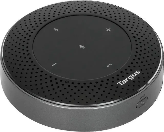 Alt view image 9 of 9 - Targus Bluetooth Speakerphone - USB - Microphone - Battery - Black