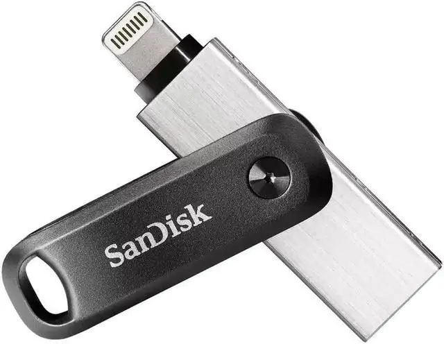 Alt view image 9 of 15 - SanDisk SDIX60N-064G-AN6NN iXpand Flash Drive Go 64GB USB 3.0/Lightning