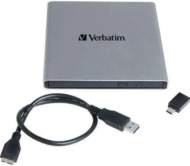 Alt view image 20 of 20 - External USB 3.2 All-in-One Optical Writer 6X Blu-ray/24X CD/8X DVD Write Speed 7109443890