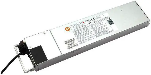 Alt view image 2 of 3 - Supermicro PS PWS-1K23A-1R 1200W 1U Redundant Power Supply 80 PLUS Brown Box