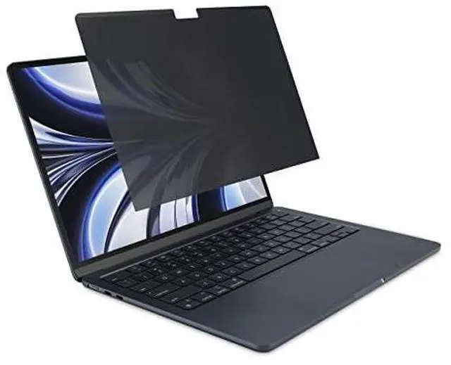 Alt view image 16 of 20 - Kensington MagPro Elite Magnetic Privacy Screen for Apple MacBook Air (M2, 2022) Black - For LCD MacBook Air - Glare Resistant, Fingerprint Resistant - Polyethylene Terephthalate (PET) - Anti-glare -