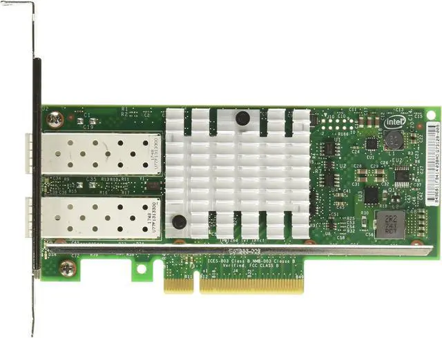 Alt view image 11 of 11 - Dell 540-BBDR Network Adapter 10Gbps PCI-Express 2 x SFP+