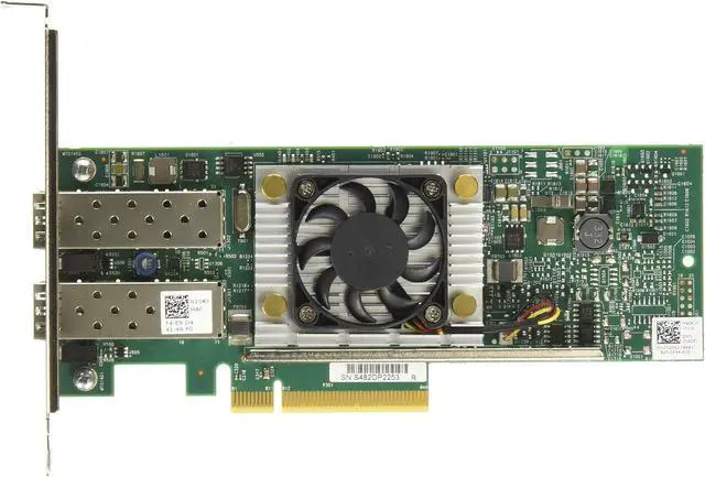 Alt view image 7 of 8 - Dell 540-BBGS QLogic 57810 Dual Port 10Gb Direct Attach/SFP+ Network Adapter, Full Height