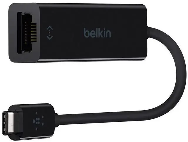Alt view image 8 of 8 - Belkin USB-C to Gigabit Ethernet Adapter (USB Type-C)