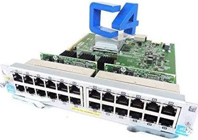 Alt view image 4 of 5 - HEWLETT PACKARD ENTERPRISE HP 24P 10/100/1000BASE-T POE+ V3 ZL2 MOD