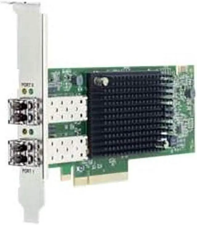 Alt view image 2 of 6 - Emulex LPE35002-M2 - Host bus adapter - PCIe 4.0 x8 low profile - 32Gb Fibre Channel Gen 7 (Short Wave) x 2