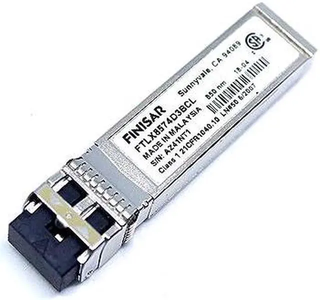 Alt view image 10 of 10 - Finisar FTLX8574D3BCL 850Nm Vcsel, Pin, 10Gbase-Sr/Sw, 1200-Mx-Snl-I, 10.5 Gb/S Multi-Rate Transceive