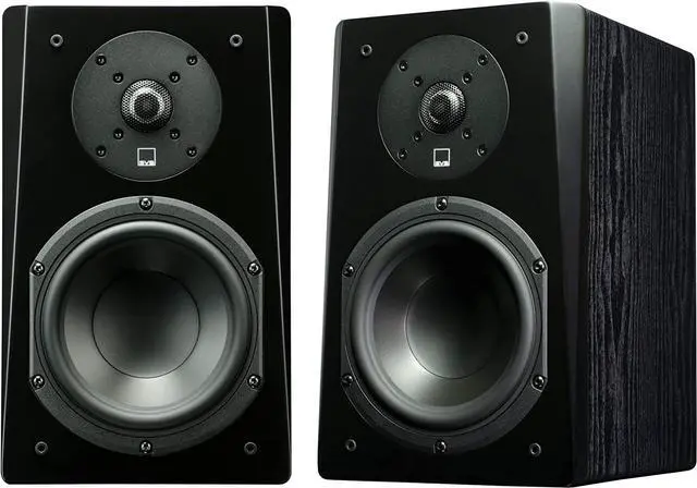 Alt view image 6 of 15 - SVS Prime Bookshelf Speakers - Pair (Premium Black Ash)