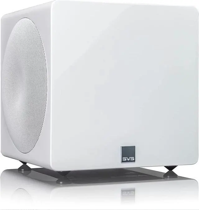 Alt view image 10 of 13 - SVS 3000 Micro Subwoofer (Piano Gloss White) | Active Dual 8-in Drivers, 800 Watt RMS, Sealed Cabinet