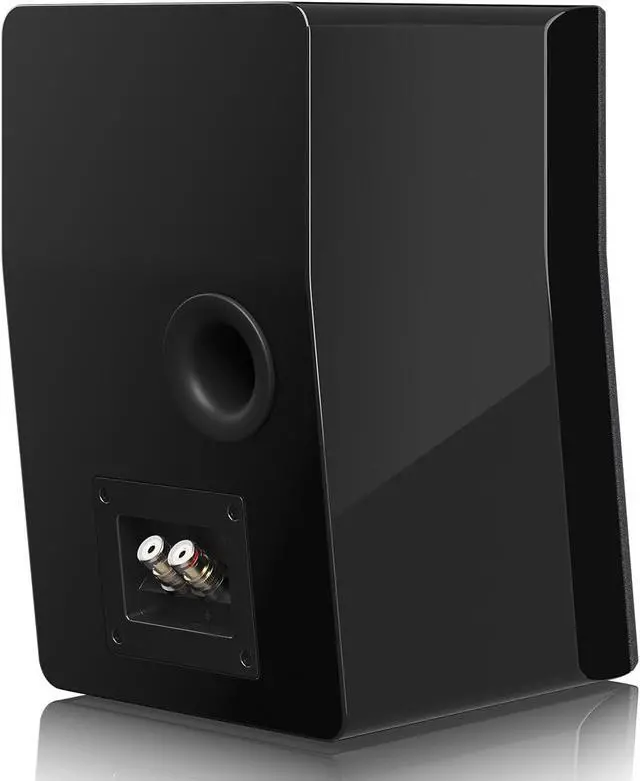 Alt view image 7 of 8 - SVS Ultra Evolution Nano Bookshelf Speakers - Pair (Piano Gloss Black)