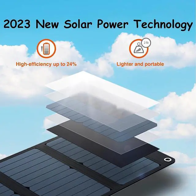 Alt view image 4 of 7 - [2023 Red Dot Winner] YARD FORCE 21W & 13000MAH Solar Charger with Battery Portale Solar Power Bank Built-in 3 in 1 Charging Cable Qc 3.0 18w Fast Charging Compatible with Phone Android. LX PB21