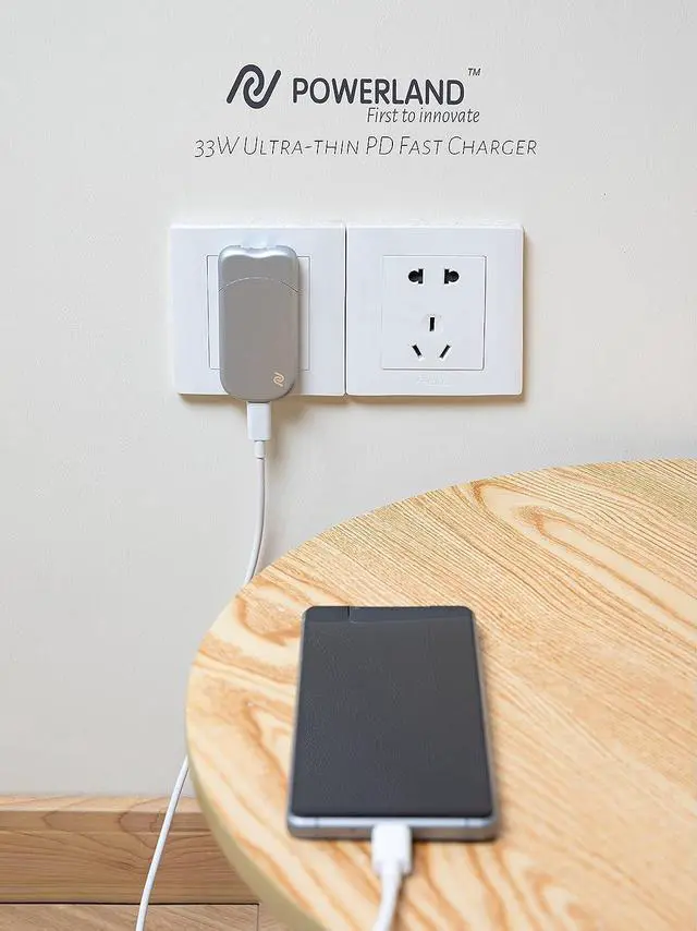 Alt view image 6 of 7 - USB C Charger 33W,Foldable Ultra-Thin PD PPS Fast Type C Charger Adapter Compatible with iPhone 15/14/13/12,Pixel,Galaxy,iPad/iPad Mini,Galaxy S Series, MacBook Pro/Air and More