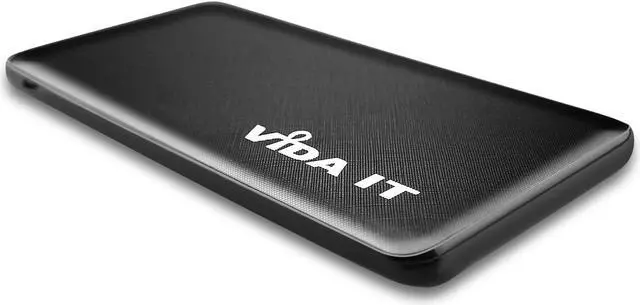Main image of Vida IT Slim 5V 2A Power Bank for Heated Vest Rechargeable Heated Jacket Battery Pack Pocket Size Thin 5000mAh Portable USB Charger for Heated Clothing, Scarf, Coat, Pants, Cell Phone USB-C Power Pack