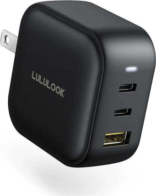 Main image of LULULOOK 65/66W USB C Charger, Type C PPS PD Fast Gan Charger Multiport USB C Power Adapter for MacBook Pro/Air, iPad Pro, iPhone Samsung Galaxy S22 Ultra, Surface pro, Dell XPS 13