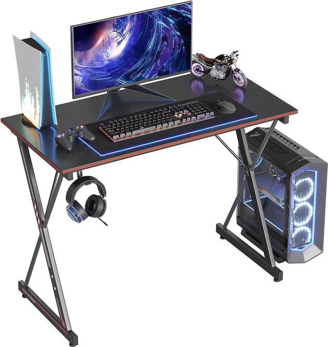 Gaming Desk 32 Inch PC Computer Desk, Home Office Desk Table Gamer