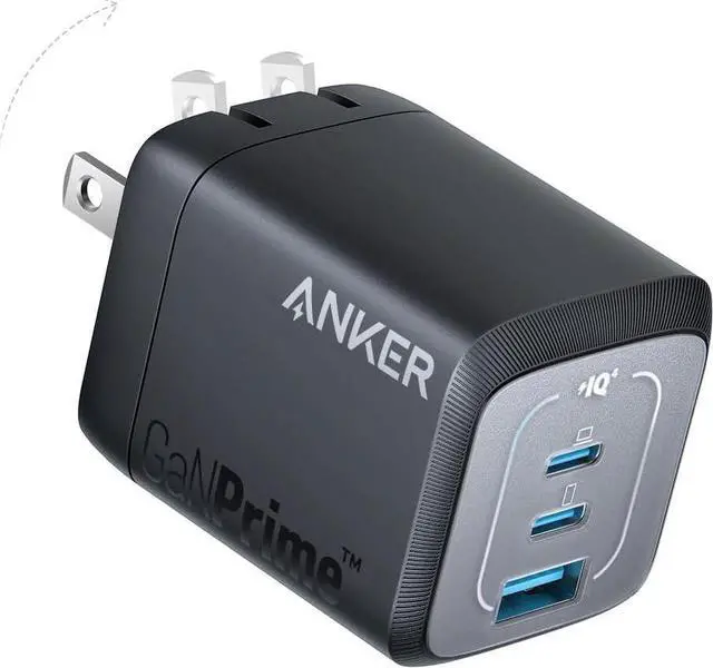 Main image of Prime 67W USB C Charger GaN 3-Port Compact Fast PPS Wall Charger for MacBook Pro/Air Pixelbook iPad Pro iPhone 16/15/Pro Galaxy S25/S24 Note20 Pixel  Watch