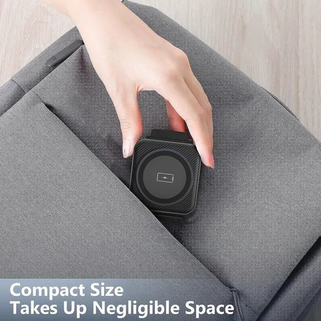 Alt view image 2 of 7 - Travel Charger for Samsung Multi Devices, Foldable 3 in 1 Wireless Charging Station Fast Charging Stand/Pad Compatible for Samsung Galaxy S24Ultra/S23/S22/S21/Note20 Galaxy Watch7/6/5/4/3 Galaxy Buds3