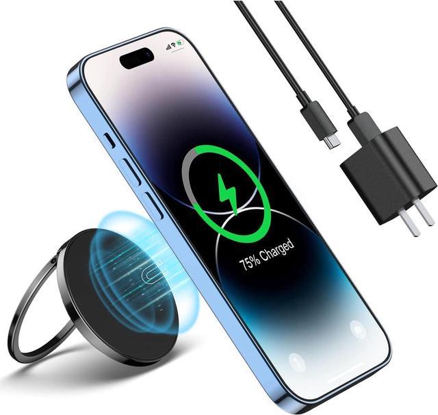 RTOPS Magnetic Wireless Charger, Fast Wireless Charging Pad, Travel Wireless  Phone Charger with Kickstand, Compatible for iPhone 14/Pro/Max/Plus/13/12,  AirPods (18W Adapter Included) 