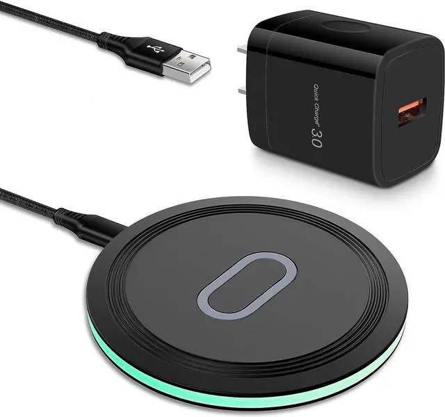 Main image of Pixel 7a 8 Pro Wireless Charger Pad, 15W Fast Wireless Charging Pad with Adapter for Google Pixel 8 7 Pro 7 6 Pro 6, iPhone 15 14 13 12 Pro Max,Samsung Galaxy S24 S23 Ultra S23 FE S22 S21 S20 Note 20