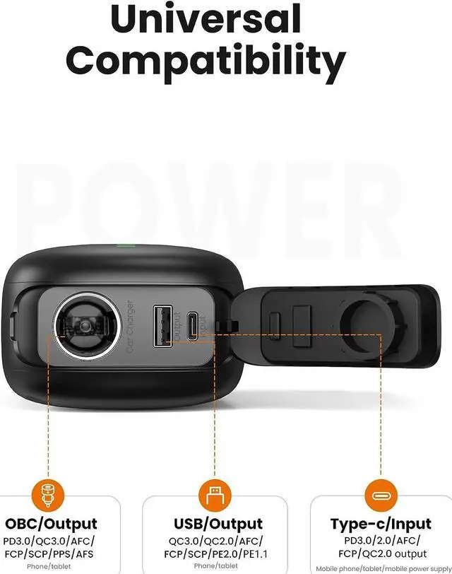 Alt view image 6 of 7 - OutdoorMaster 54Wh Portable Charger/Power Bank for Electric Sup Pump, 12V car Charger Inflation & Deflation 3 Sup Boards with Full Charged, Battery for Paddle Board Pump or Other Electric Devices