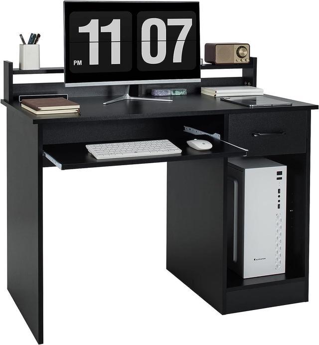Costway Computer Desk Workstation Table With Drawers Home Office